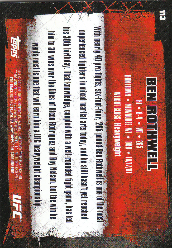 2010 Topps UFC (Ultimate Fighting Championship) MMA "Gold" Parallel Cards - Picture 227 of 397