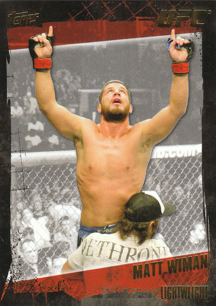2010 Topps UFC (Ultimate Fighting Championship) MMA "Gold" Parallel Cards - Picture 256 of 397