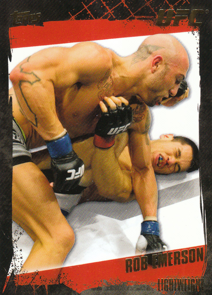 2010 Topps UFC (Ultimate Fighting Championship) MMA "Gold" Parallel Cards - Picture 268 of 397
