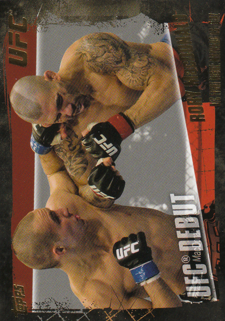2010 Topps UFC (Ultimate Fighting Championship) MMA "Gold" Parallel Cards - Picture 312 of 397