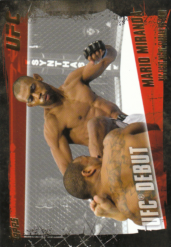 2010 Topps UFC (Ultimate Fighting Championship) MMA "Gold" Parallel Cards - Picture 330 of 397