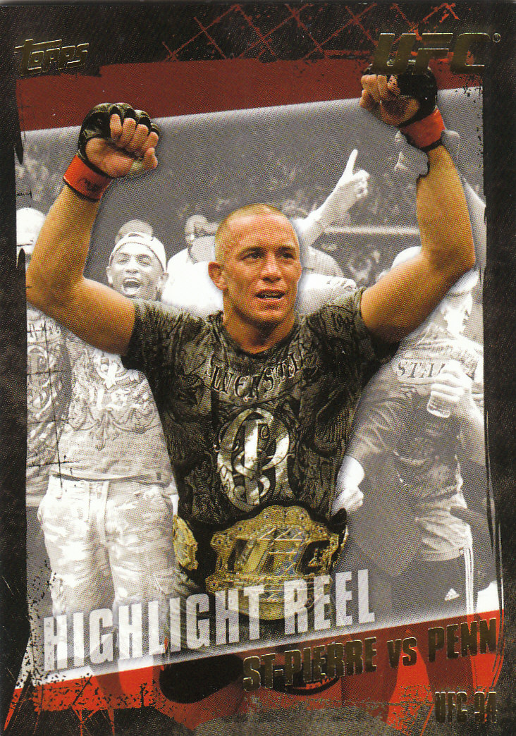 2010 Topps UFC (Ultimate Fighting Championship) MMA "Gold" Parallel Cards - Picture 362 of 397
