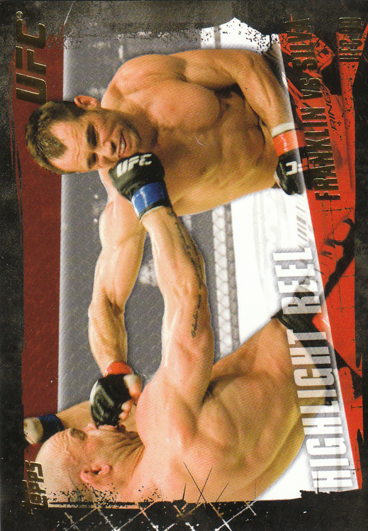 2010 Topps UFC (Ultimate Fighting Championship) MMA "Gold" Parallel Cards - Picture 382 of 397