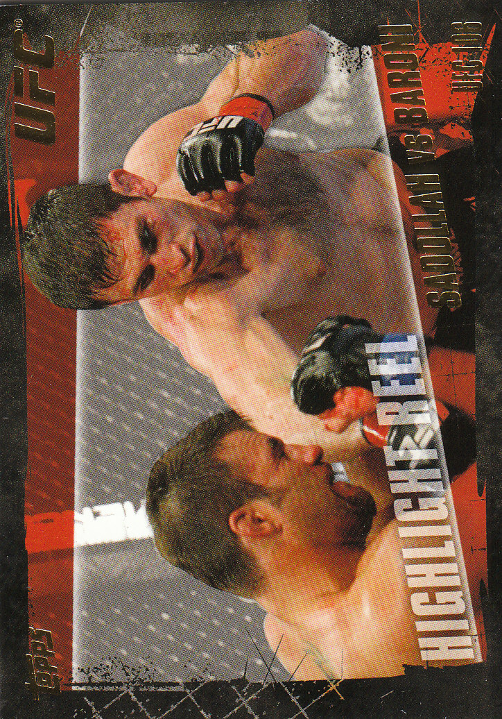 2010 Topps UFC (Ultimate Fighting Championship) MMA "Gold" Parallel Cards - Picture 384 of 397