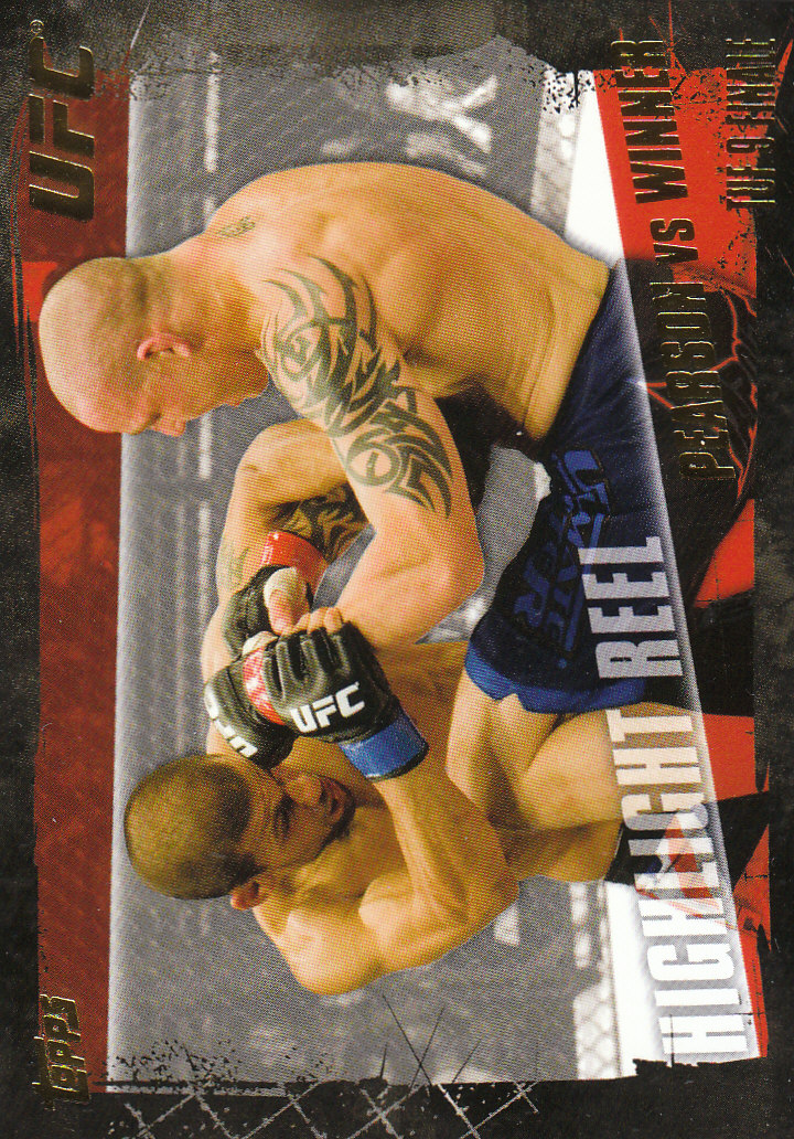 2010 Topps UFC (Ultimate Fighting Championship) MMA "Gold" Parallel Cards - Picture 394 of 397
