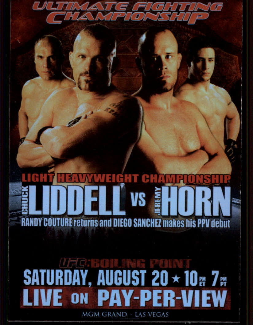 2010 Topps UFC (Ultimate Fighting Championship) MMA "Insert" Cards - Picture 42 of 159