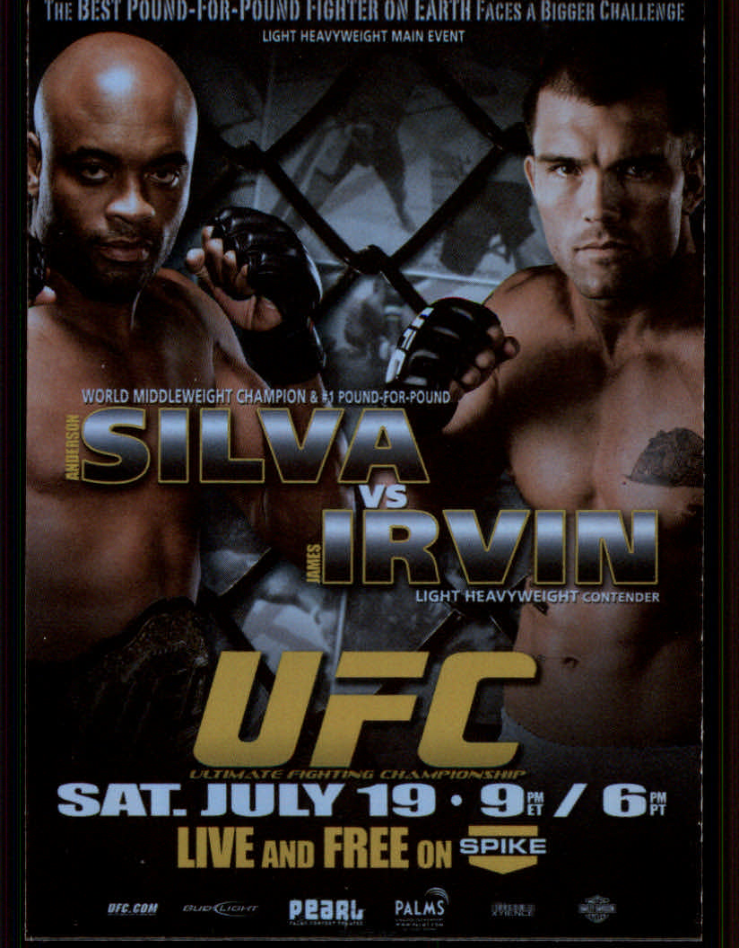 2010 Topps UFC (Ultimate Fighting Championship) MMA "Insert" Cards - Picture 66 of 159