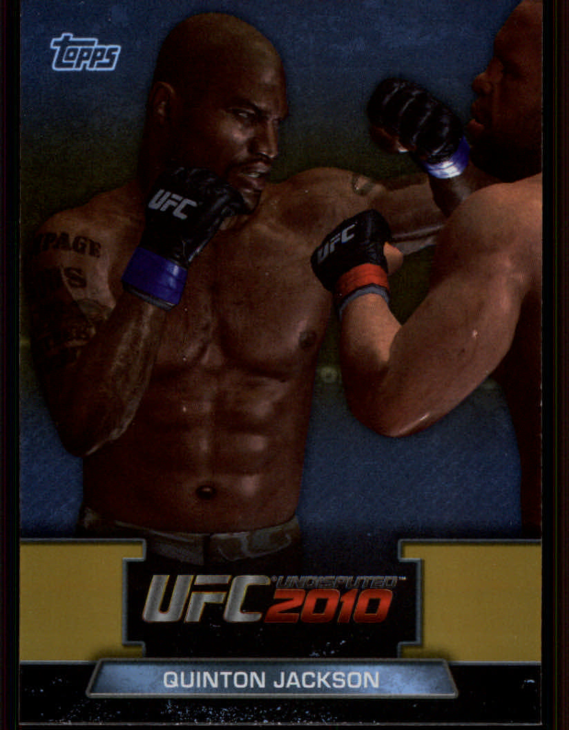 2010 Topps UFC (Ultimate Fighting Championship) MMA "Insert" Cards - Picture 100 of 159