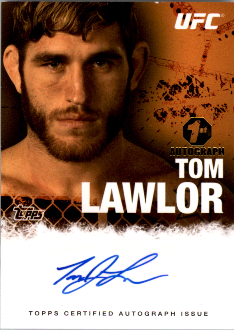 2010 Topps UFC Autographs #FATL Tom Lawlor
