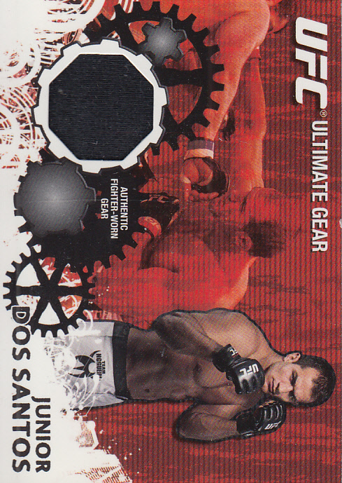 2010 Topps UFC Ultimate Gear #UGJDS Junior dos Santos