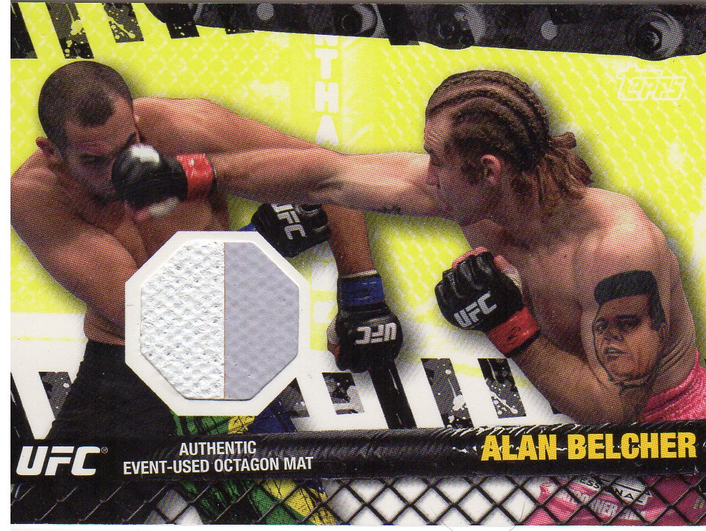 2010 Topps UFC Fight Mat Relics #FMAB Alan Belcher/UFC 107