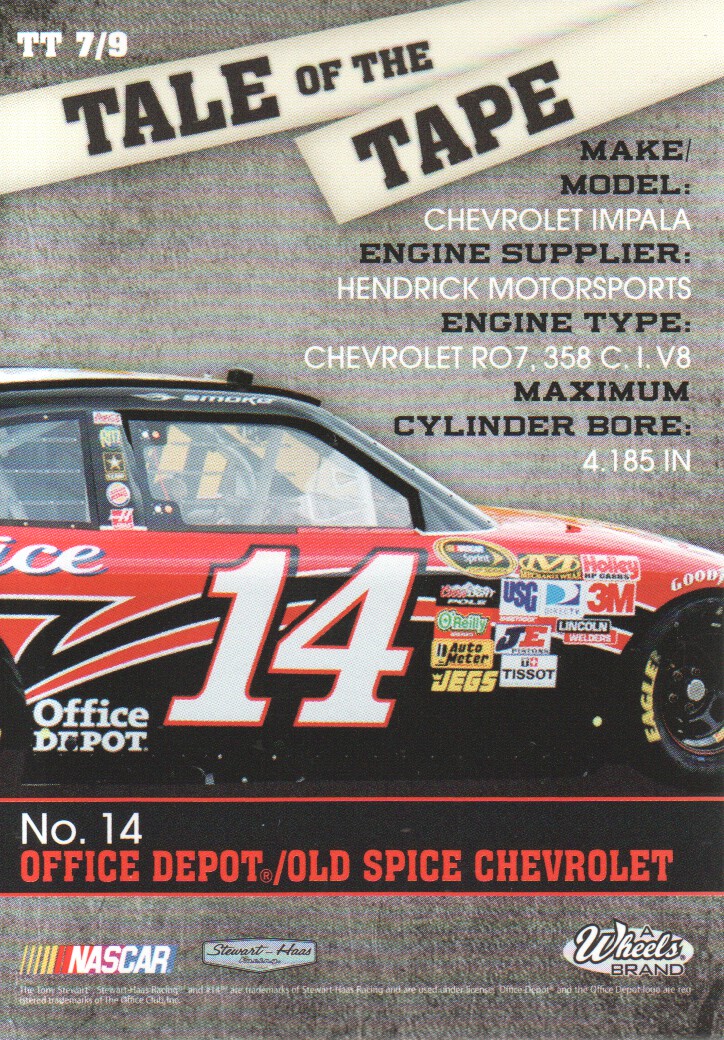 2010 Wheels Main Event NASCAR Racing Cards Tale of the Tape: Pick From List - Picture 13 of 15