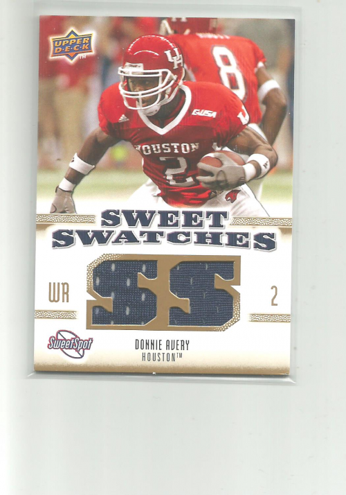 2010 Sweet Spot Sweet Swatches #SSW22 Donnie Avery