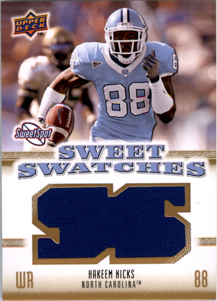 2010 Sweet Spot Sweet Swatches #SSW30 Hakeem Nicks