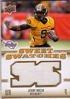 2010 Sweet Spot Sweet Swatches #SSW36 Jeremy Maclin