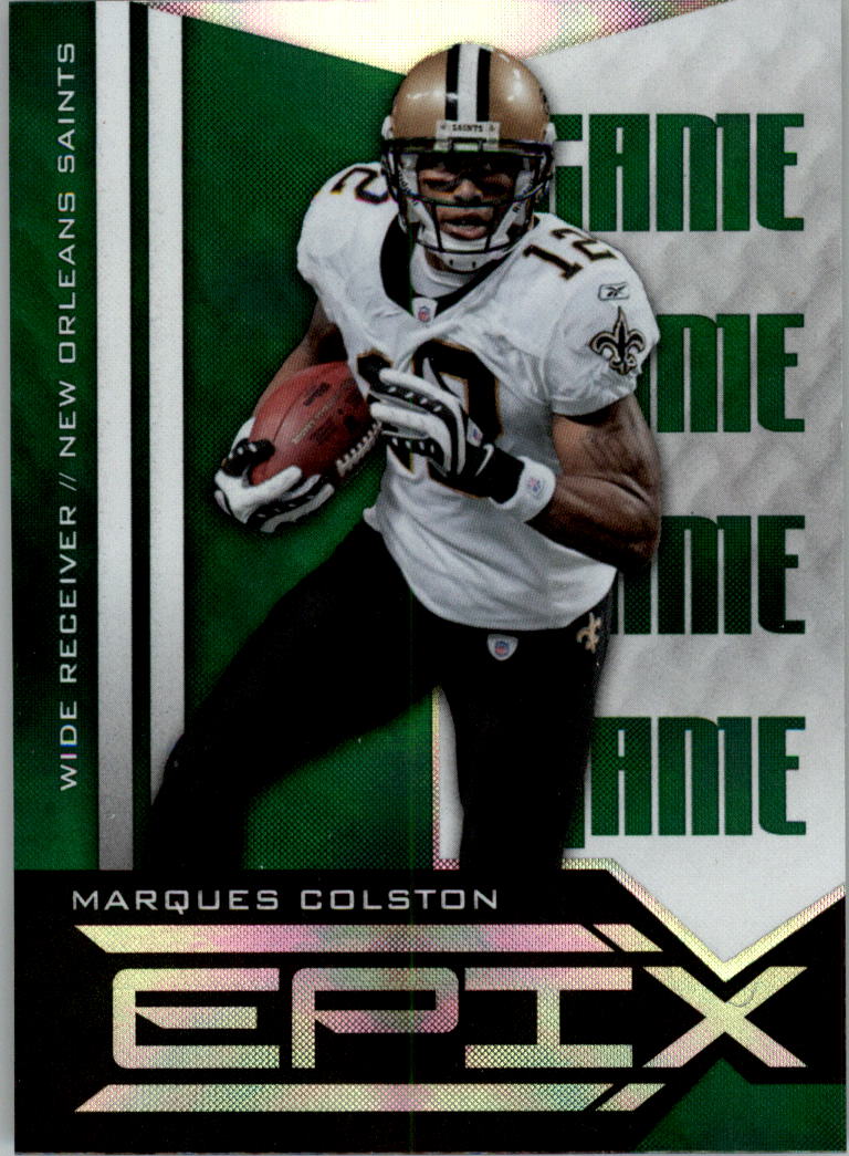 2010 Epix Epix Game Emerald #94 Marques Colston