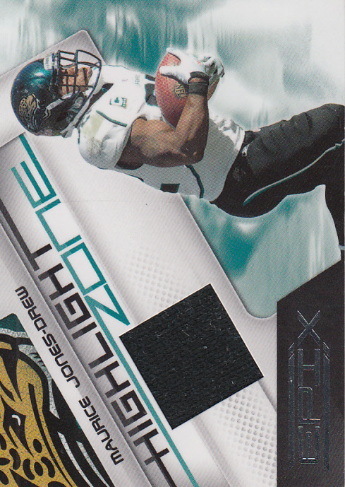 2010 Epix Highlight Zone Materials Card #13 Maurice Jones-Drew Jersey /200