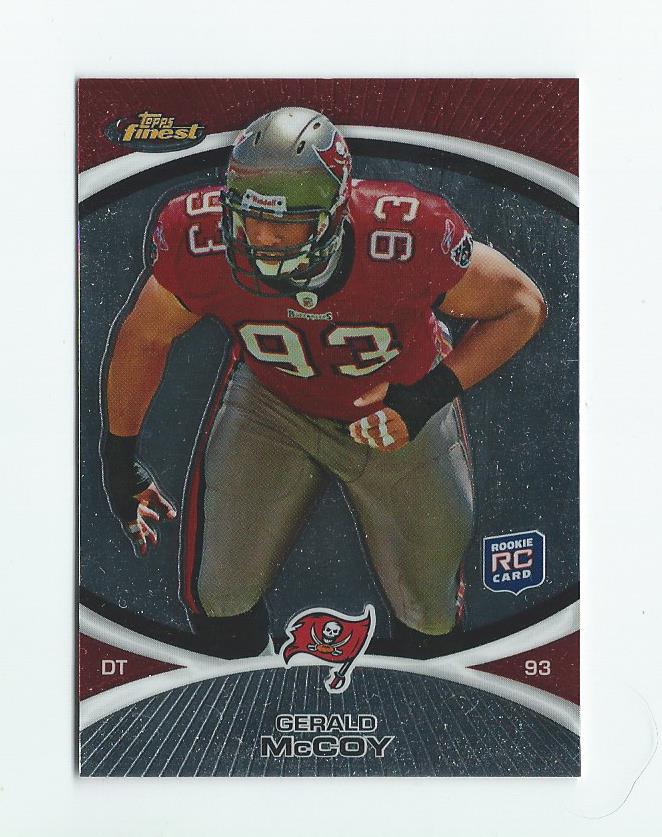 2010 Finest #118 Gerald McCoy RC