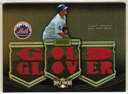 2010 Topps Triple Threads Relics Sepia #R30 David Wright