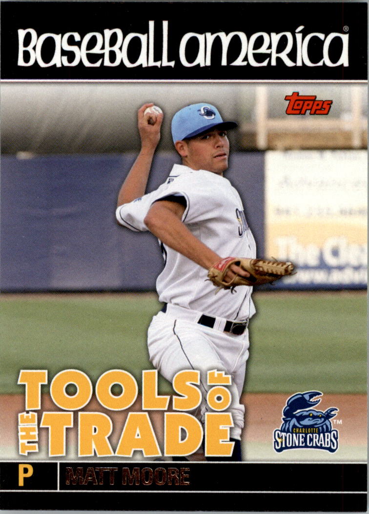 2010 Topps Pro Debut Baseball America's Tools of the Trade #TT49 Matt Moore