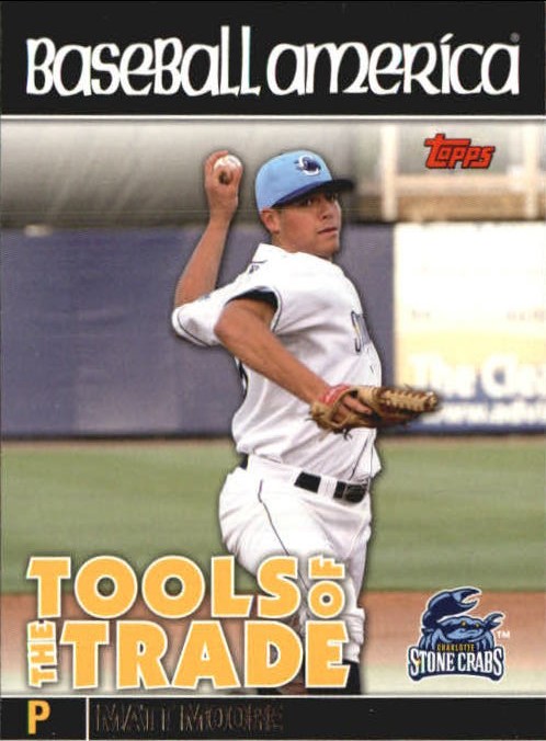 2010 Topps Pro Debut Baseball America's Tools of the Trade #TT49 Matt Moore