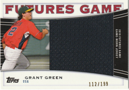 2010 Topps Pro Debut Futures Game Jersey #GG Grant Green S2