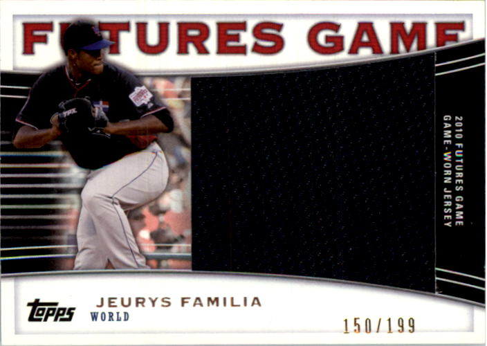 2010 Topps Pro Debut Futures Game Jersey #JF Jeurys Familia S2