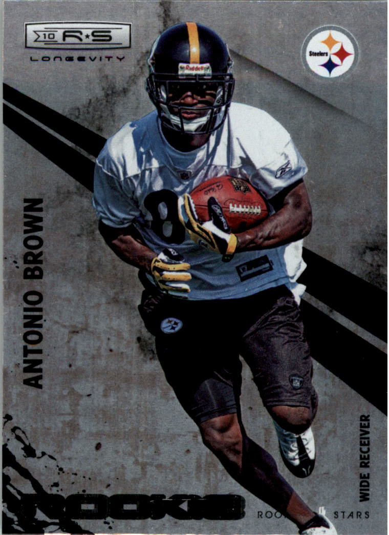 2010 Rookies and Stars Longevity #173 Antonio Brown RC