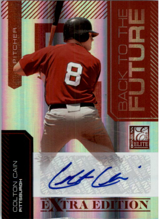 2010 Donruss Elite Extra Edition Back to the Future Signatures #2 Colton Cain/249