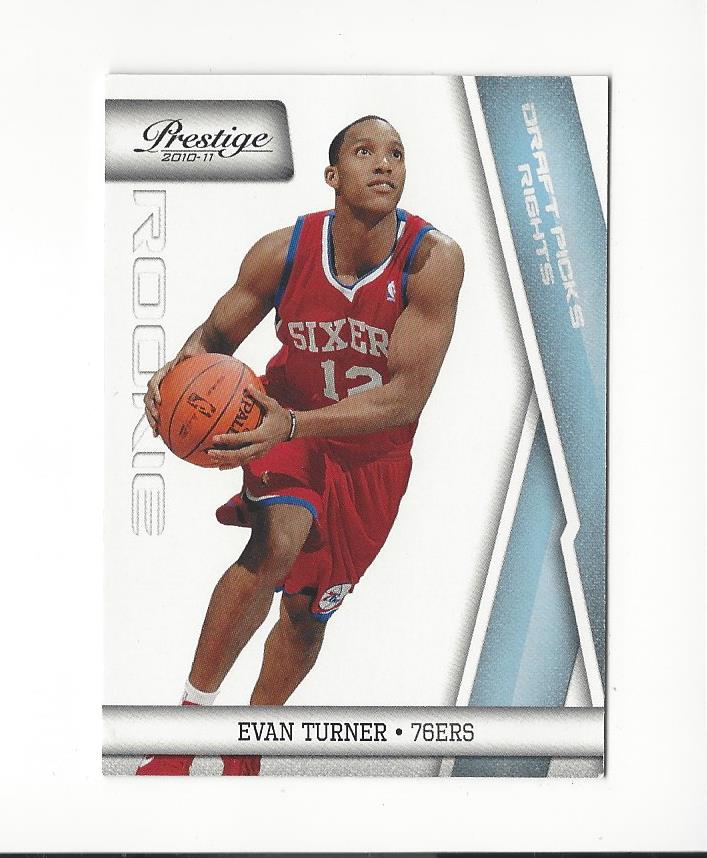 2010-11 Prestige Draft Picks Light Blue #152 Evan Turner