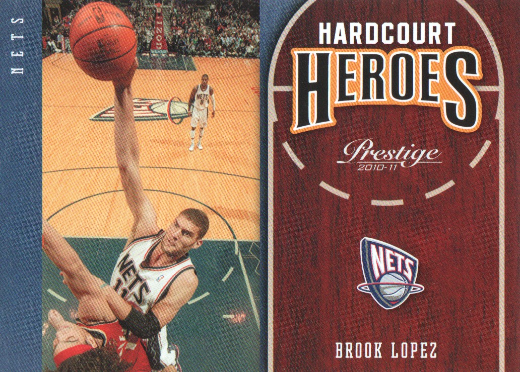 2010-11 Prestige Hardcourt Heroes #20 Brook Lopez