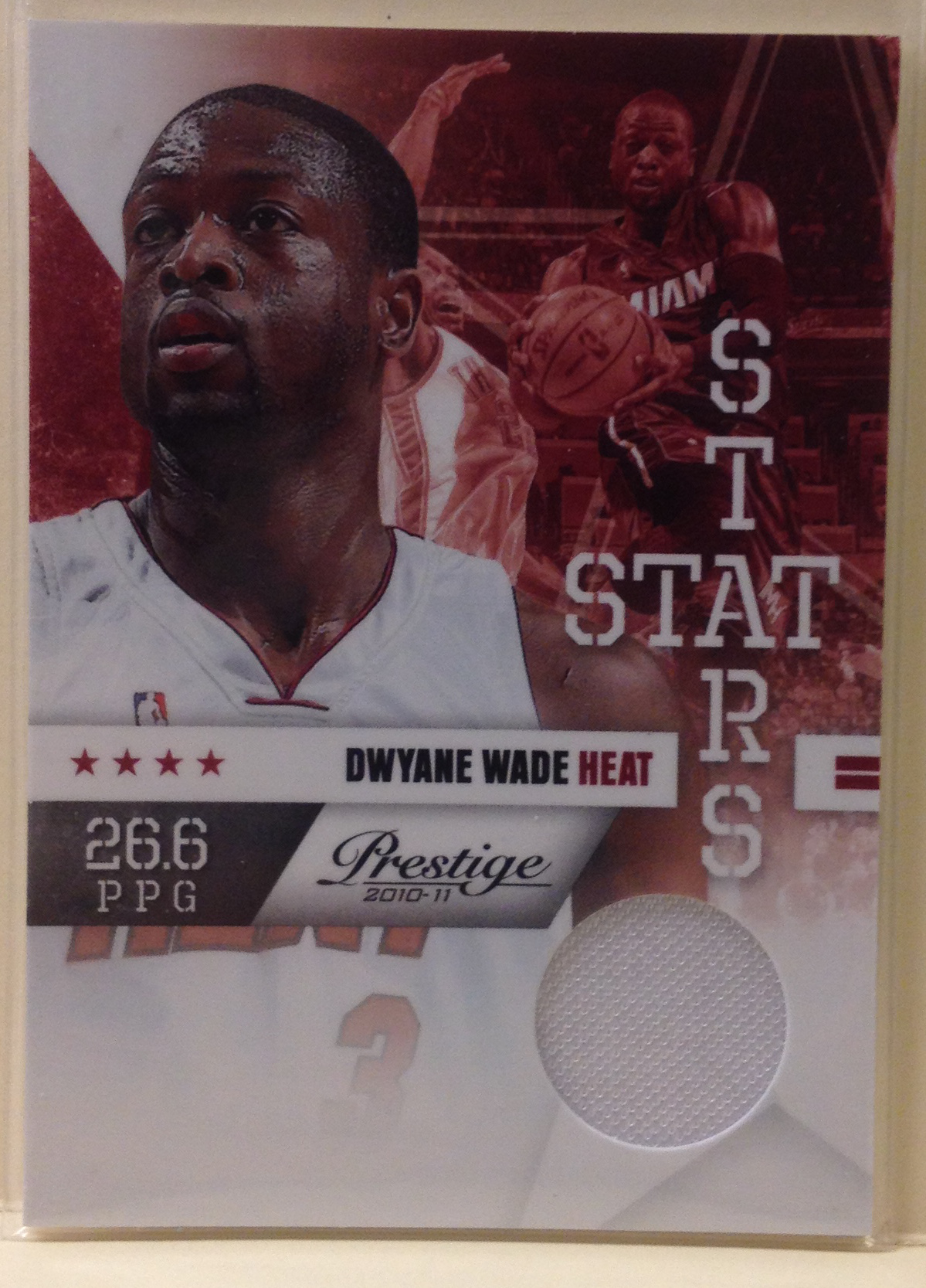 2010-11 Prestige Stat Stars Materials #5 Dwyane Wade/249