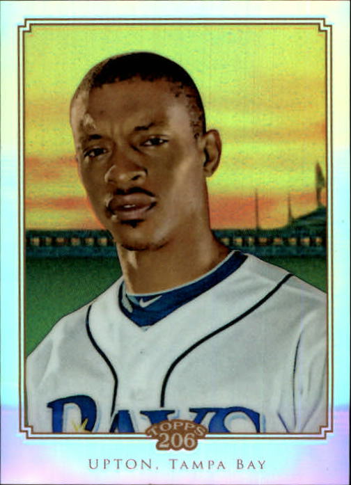 2010 Topps Chrome 206 Chrome Refractors #TC21 B.J. Upton
