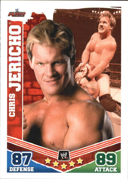 2010 Topps WWE Slam Attax Mayhem #1 Chris Jericho