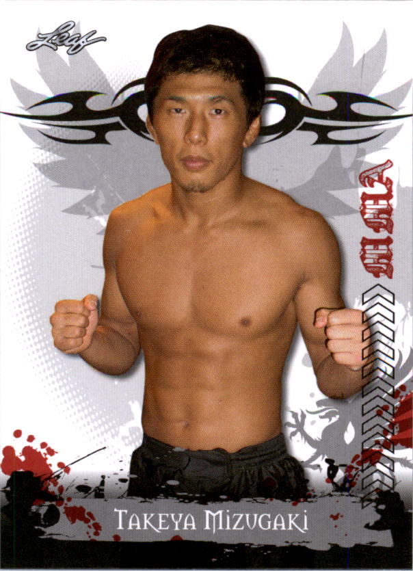 2010 Leaf MMA #37 Takeya Mizugaki