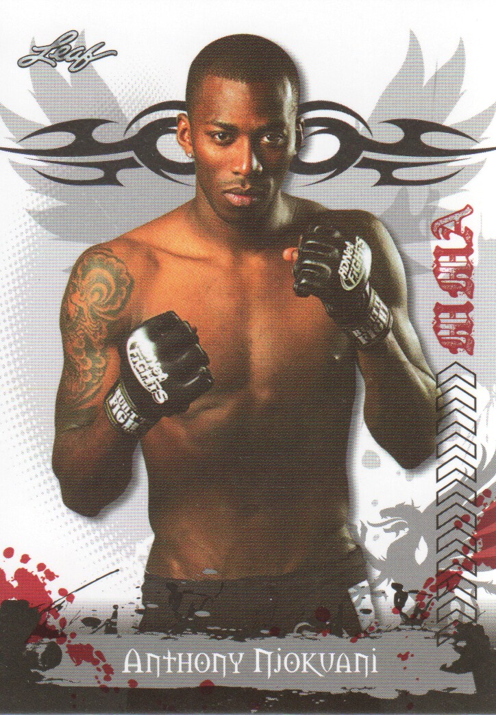2010 Leaf MMA #68 Anthony Njokuani
