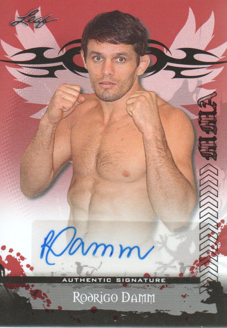 2010 Leaf MMA Autographs Red #AURD1 Rodrigo Damm