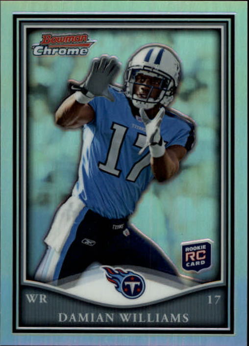 2010 Bowman Chrome Rookie Preview Inserts Refractors #BCR16 Damian Williams