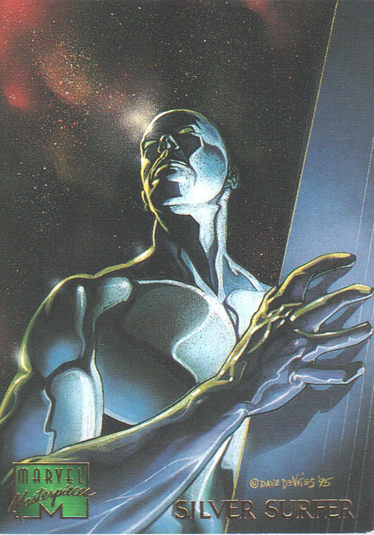 1995 Fleer Marvel Masterpieces #88 Silver Surfer - NM-MT