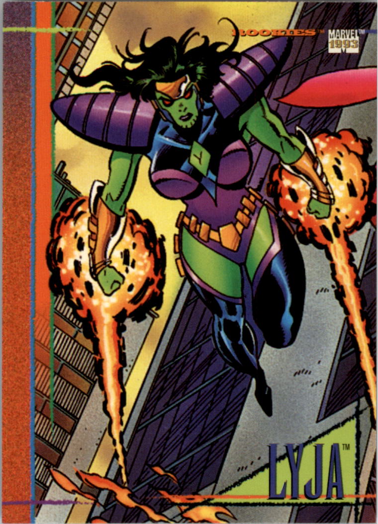 1993 Marvel Universe IV #76 Lyja - NM-MT
