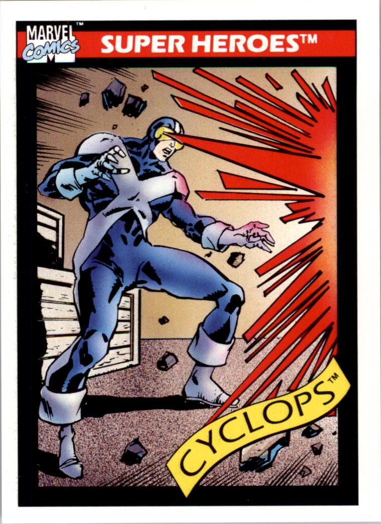 1990 Impel Marvel Universe I #8 Cyclops