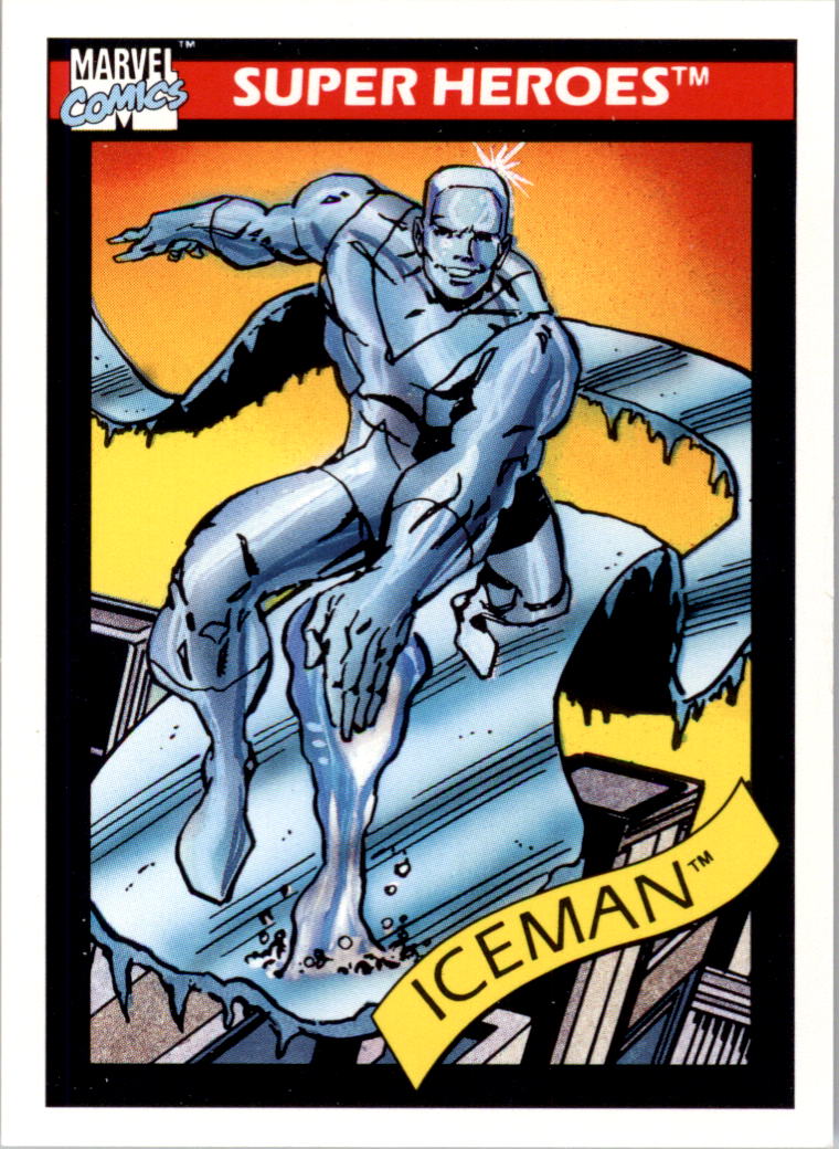 1990 Impel Marvel Universe I #22 Iceman