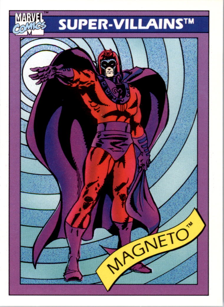 1990 Impel Marvel Universe I #63 Magneto
