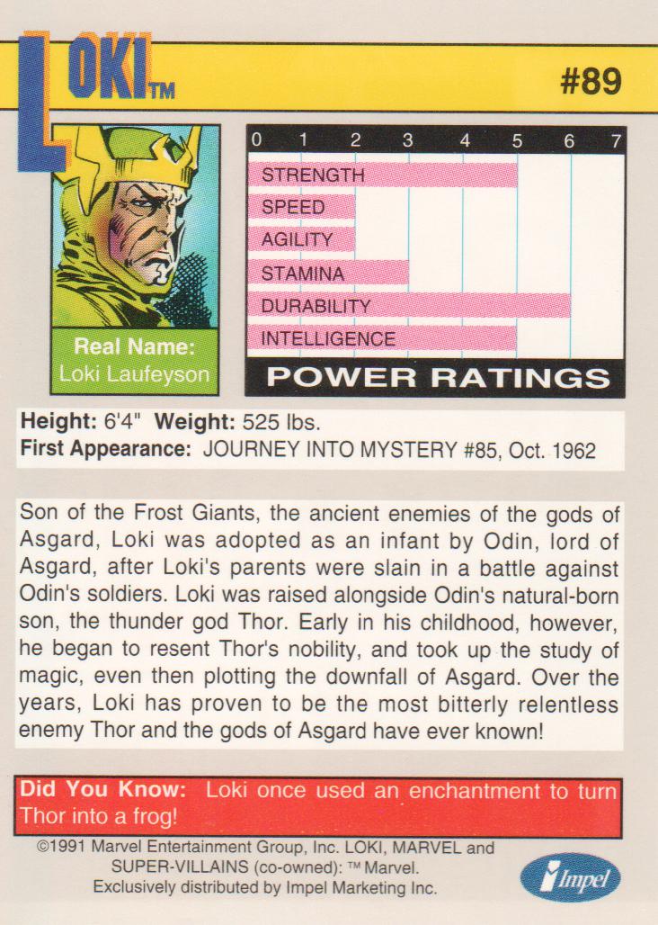 1991 Impel Marvel Universe II BASE Trading Cards Pick From List - Bild 7 von 17