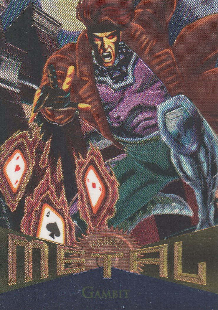 1995 Marvel Metal Trading Cards 94 Gambit eBay