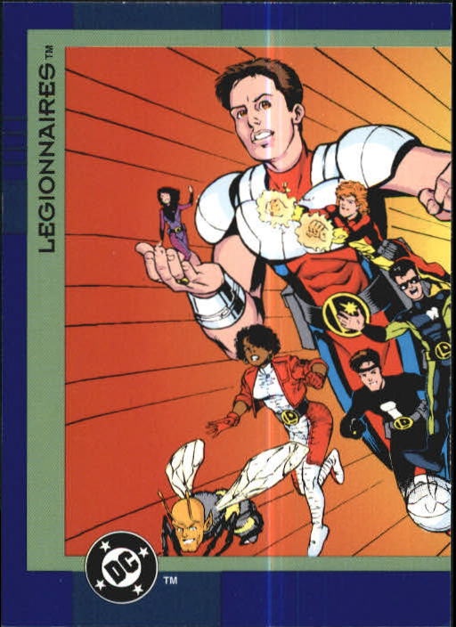 1993 SkyBox DC Cosmic Teams #19 Legionnaires