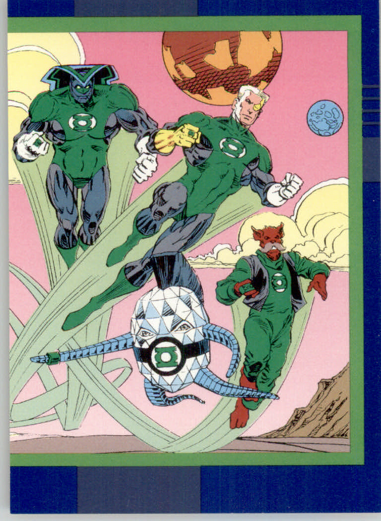 DC Cosmic Teams (1993 Skybox) "Main Set" Base Cards