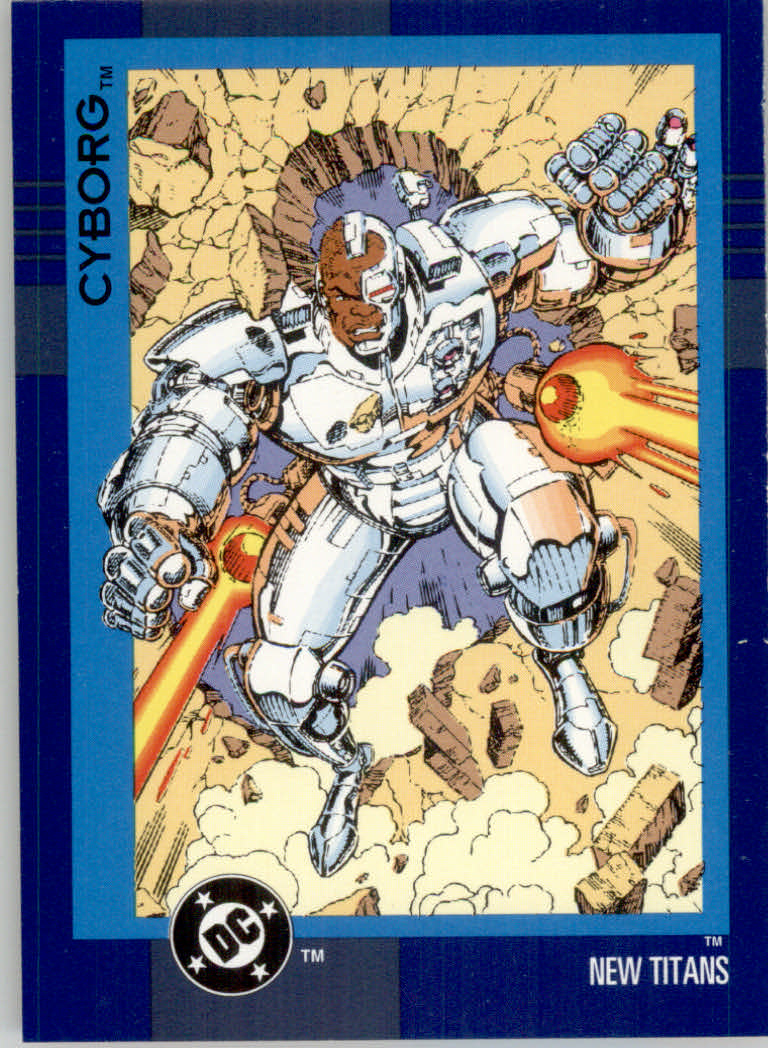 DC Cosmic Teams (1993 Skybox) "Main Set" Base Cards