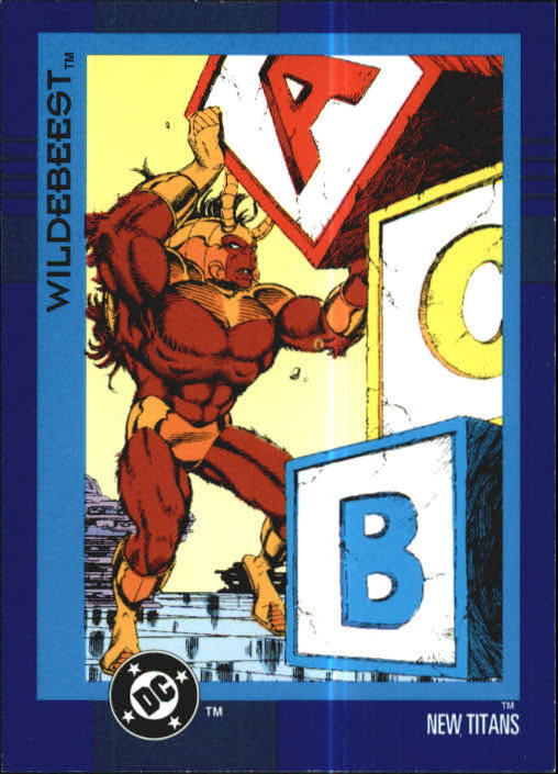 1993 SkyBox DC Cosmic Teams #64 New Titans