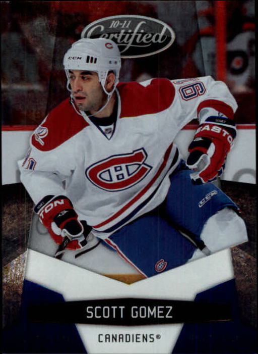 2010-11 Certified Platinum Blue #77 Scott Gomez